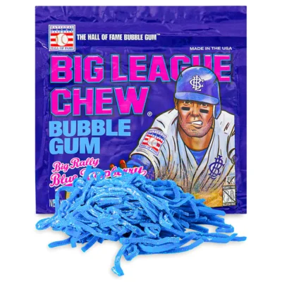 Big Rally Blue Raspberry Big League Chew