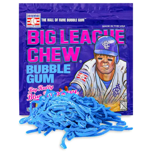Big Rally Blue Raspberry Big League Chew