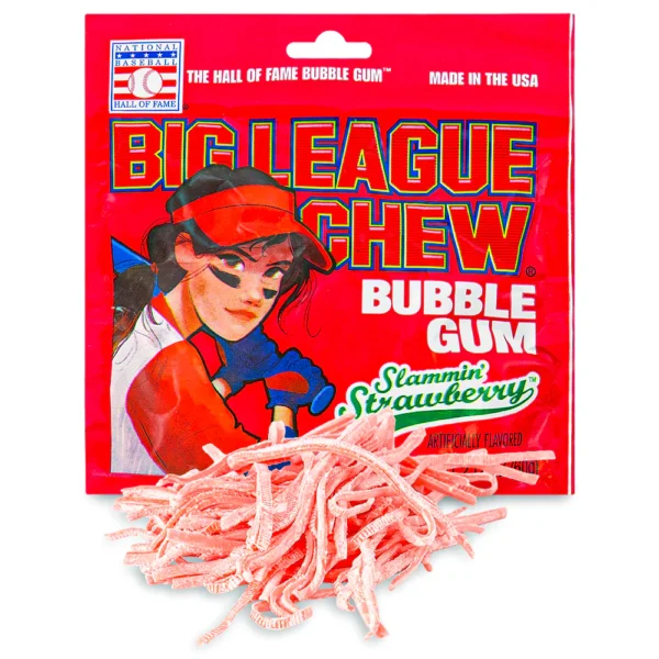 Slammin' Strawberry Big League Chew
