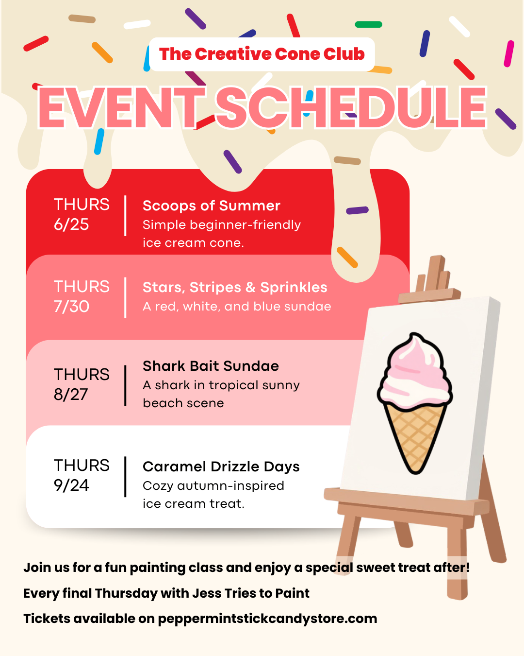 Creative Cone Club- June 25th